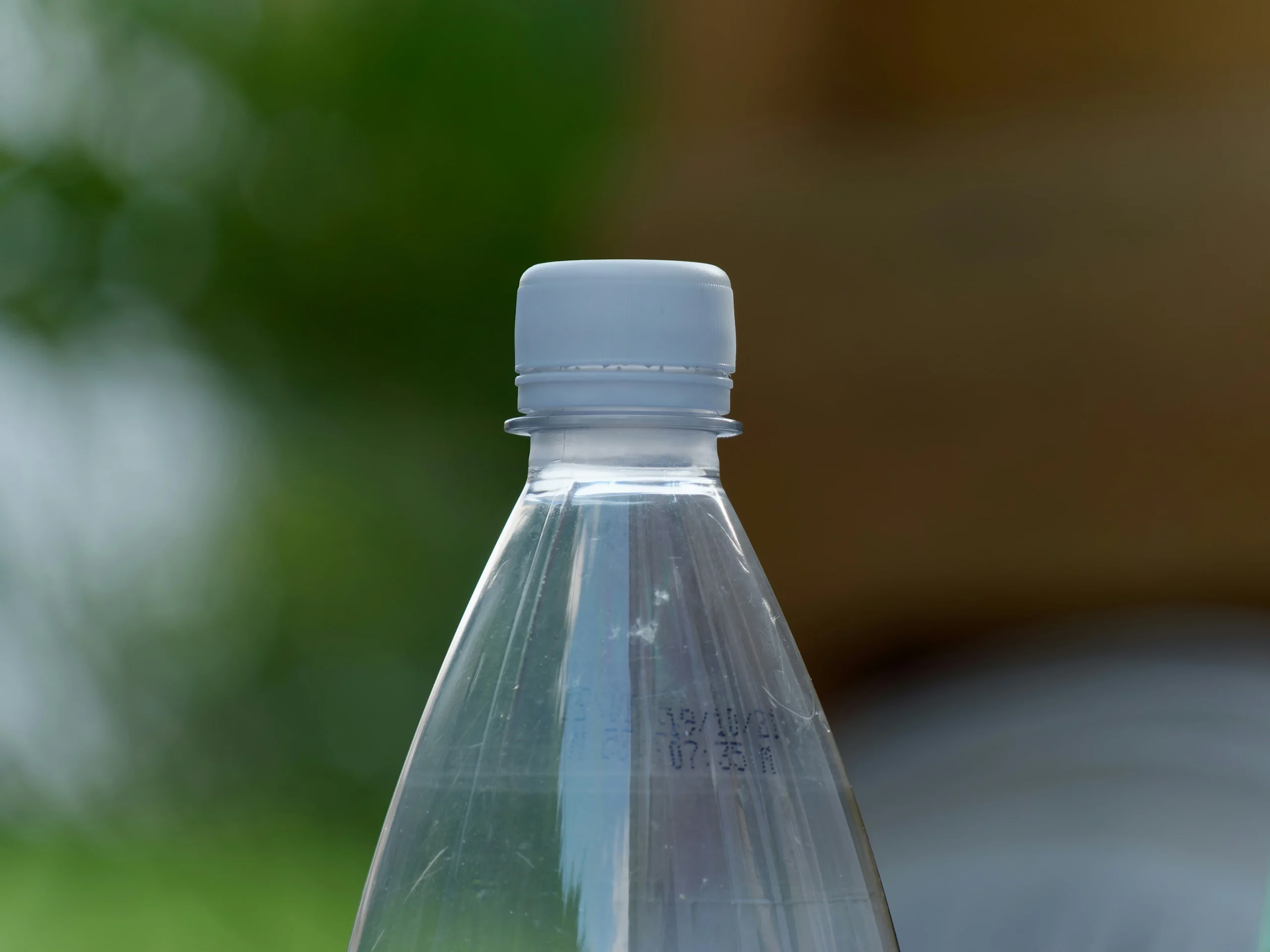 plastic water bottle