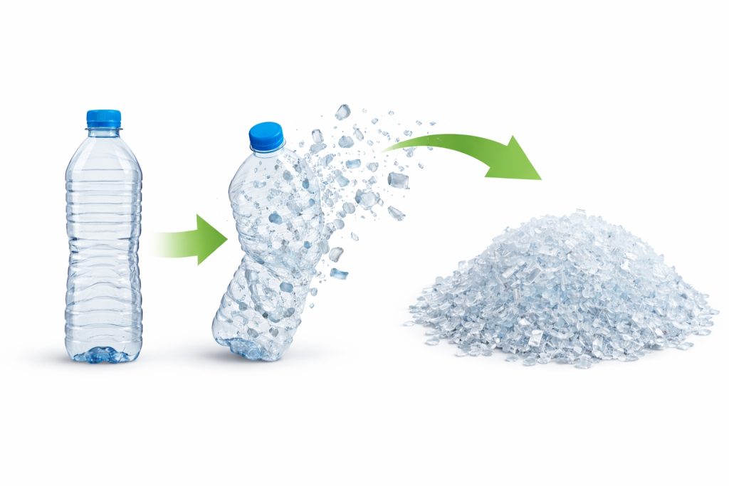 The Complete Process: Turning PET Bottles into Clean Flakes, Granules, and Sheets