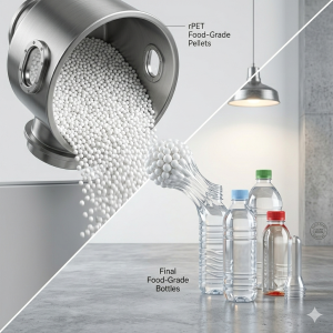 Food Grade rPET Pellets for Water Bottles and Beverage Bottles插图2 Food Grade rPET Pellets for Water Bottles and Beverage Bottles插图2