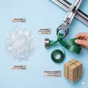 High-Quality Recycled PET Flakes for Fiber and Strapping插图2